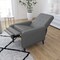 Merrick Lane Darcy Recliner Chair Mid-Century Modern Faux Leather Tufted Upholstery Ergonomic Push Back Living Room Recliner
